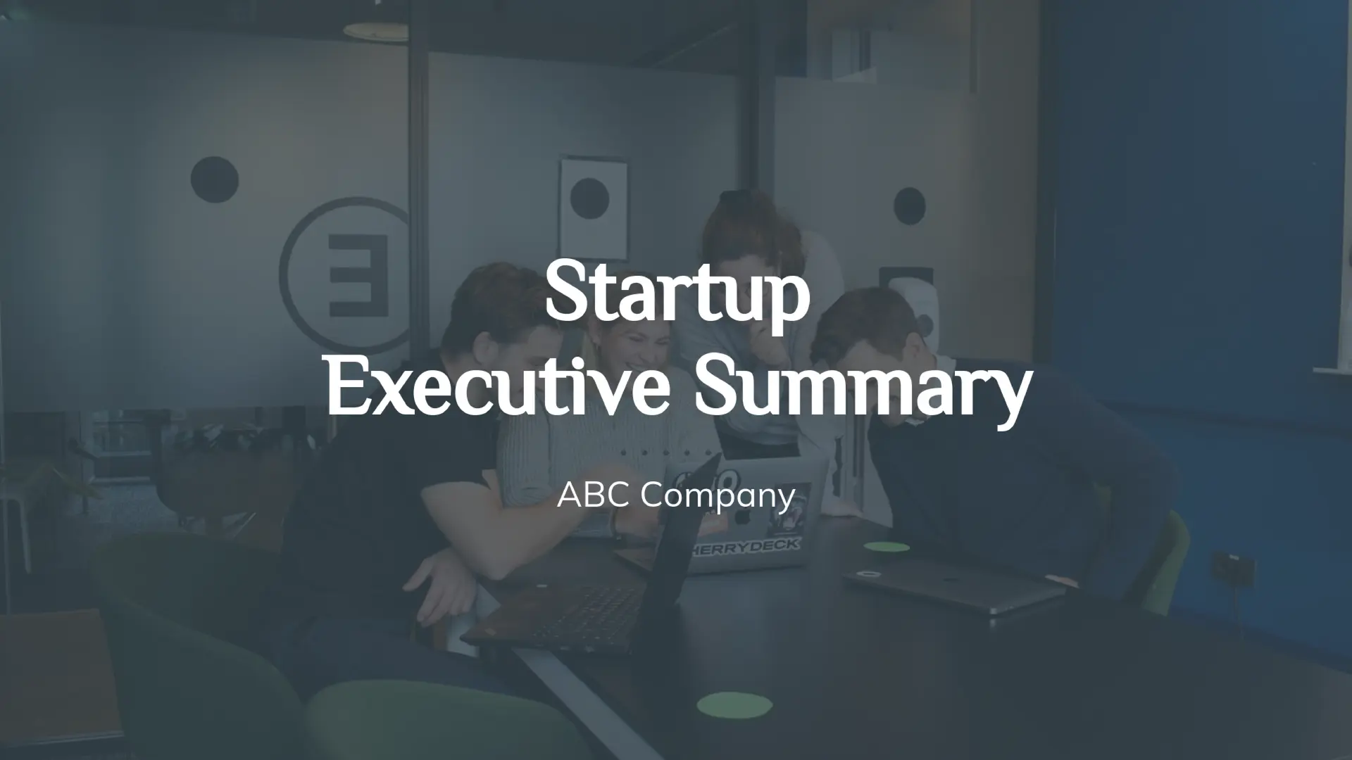 Startup Executive Summary Presentation Template